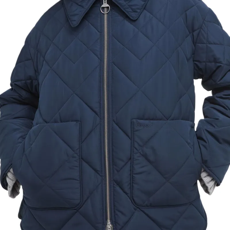 BARBOUR FW24 Puffer Jacket Women's Blue-6