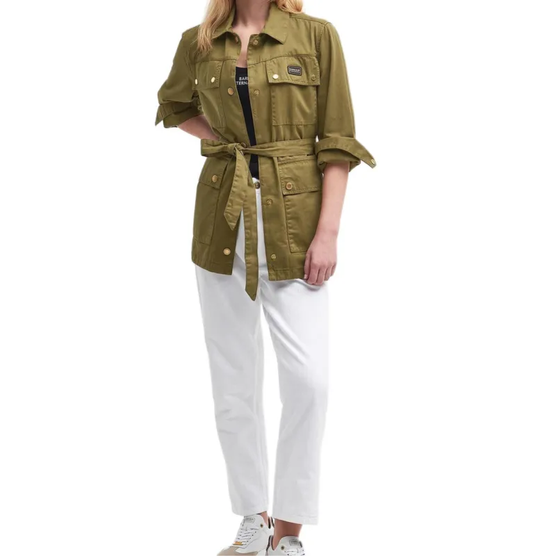 BARBOUR FW24 Jackets Coats Women's Khaki-1