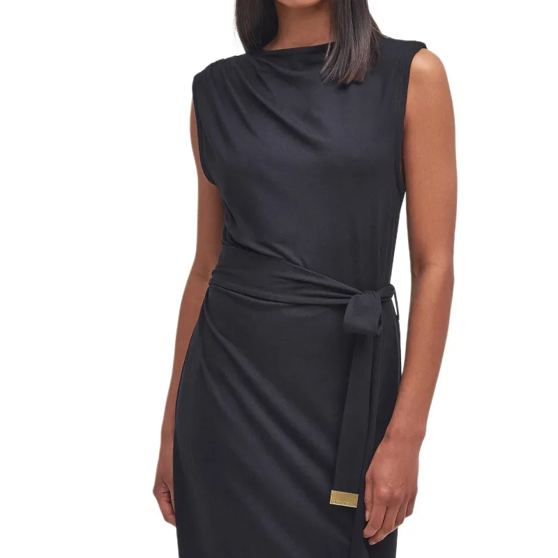 BARBOUR FW24 Sleeveless Dress Women's Black-4
