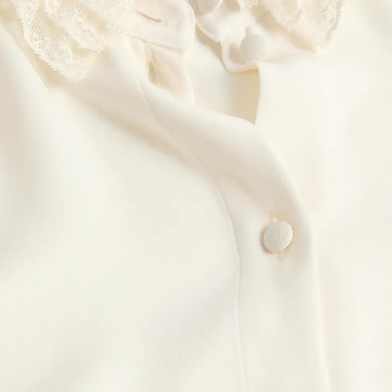 Valentino Georgette Blouse-7