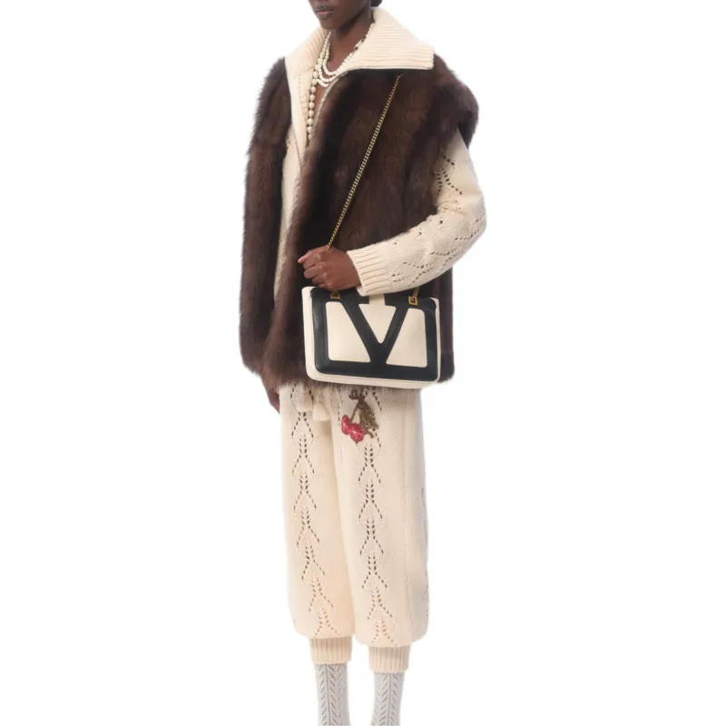 Valentino FW24 Wear A Vest Women's Brown-6