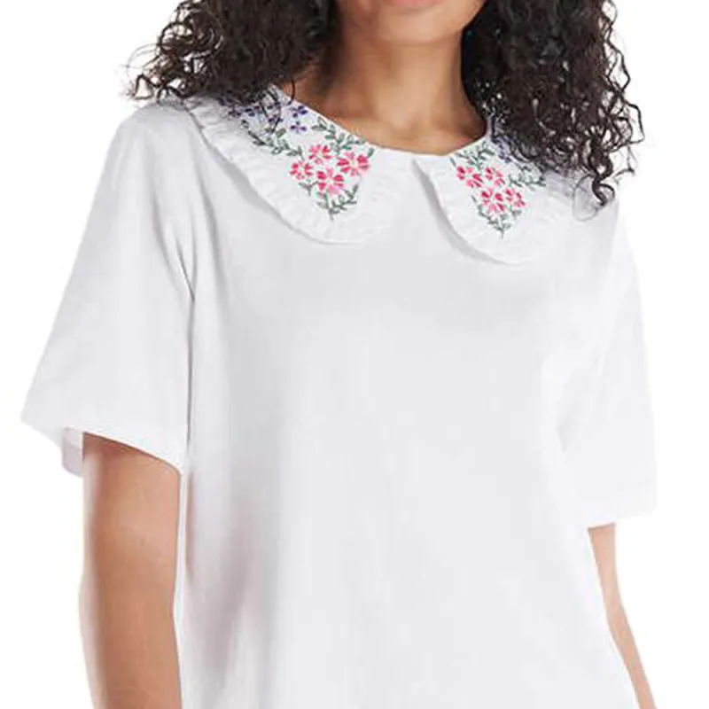 BARBOUR SS22 T-Shirt Women's White-3