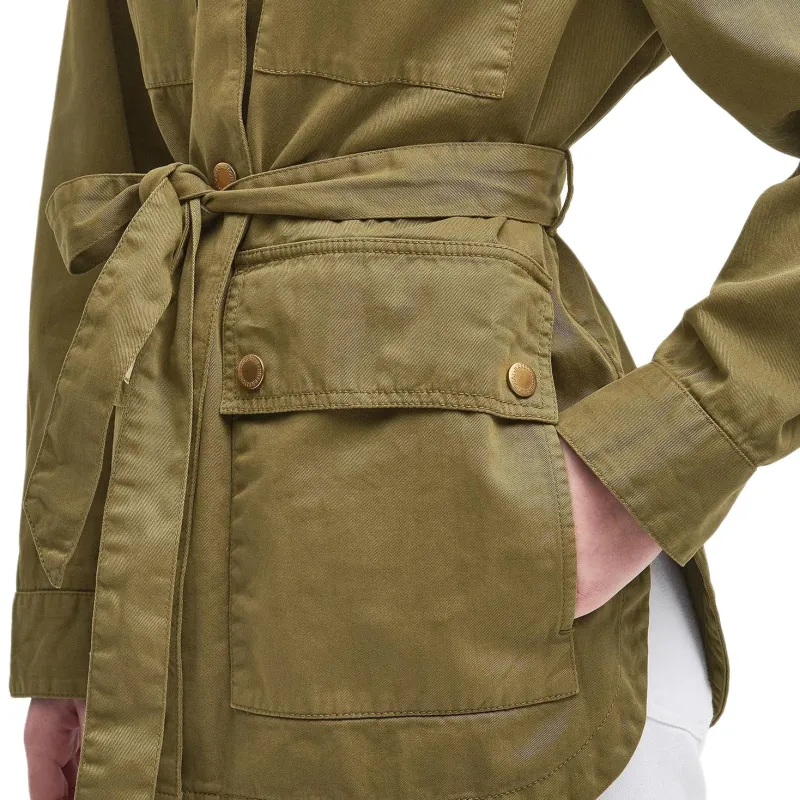 BARBOUR FW24 Jackets Coats Women's Khaki-5