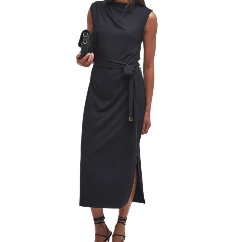 BARBOUR FW24 Sleeveless Dress Women's Black-1