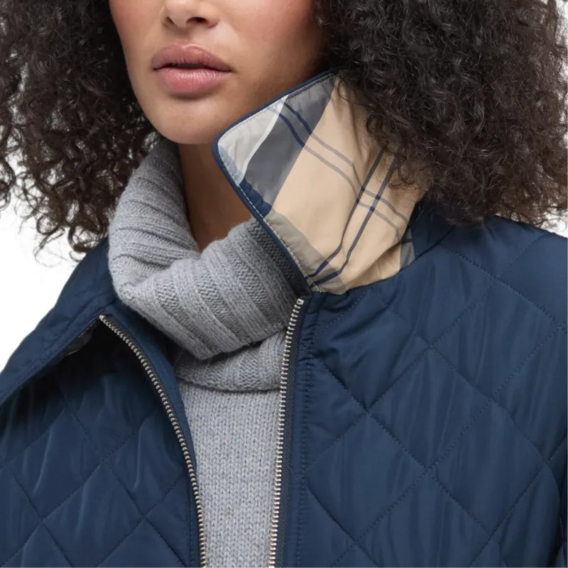 BARBOUR FW24 Puffer Jacket Women's Blue-5