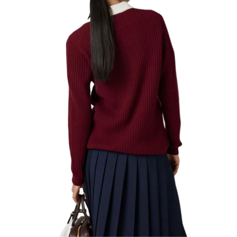 MIU MIU Cashmere Polo Shirt-2