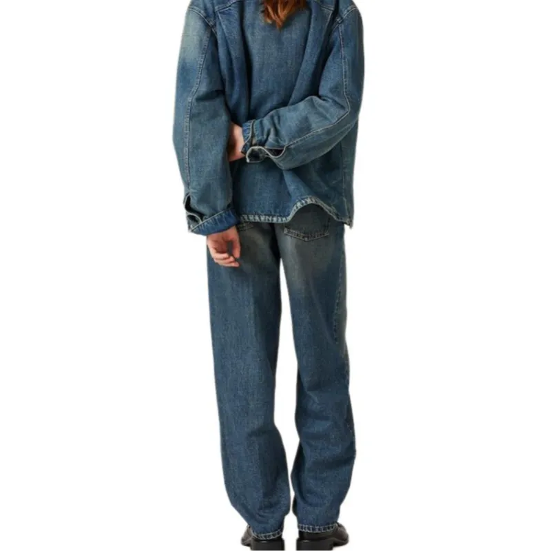 MIU MIU FW24 Jeans Women's Blue-2