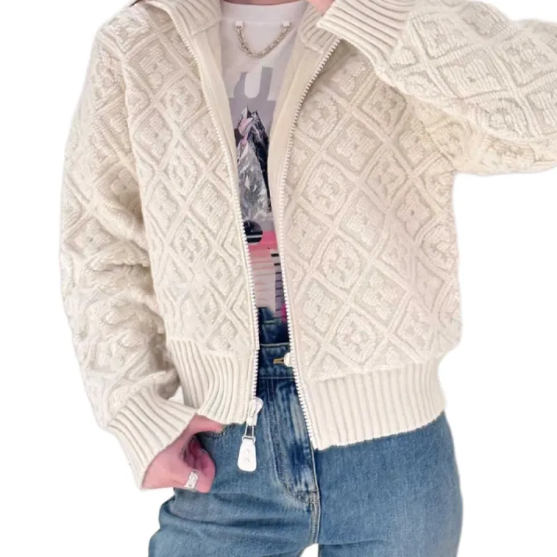LOUIS VUITTON Shearling Effect Monogram Jacket-3