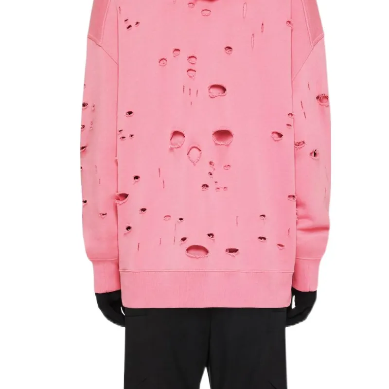 Givenchy Classic Fit Hole Hoodie-6