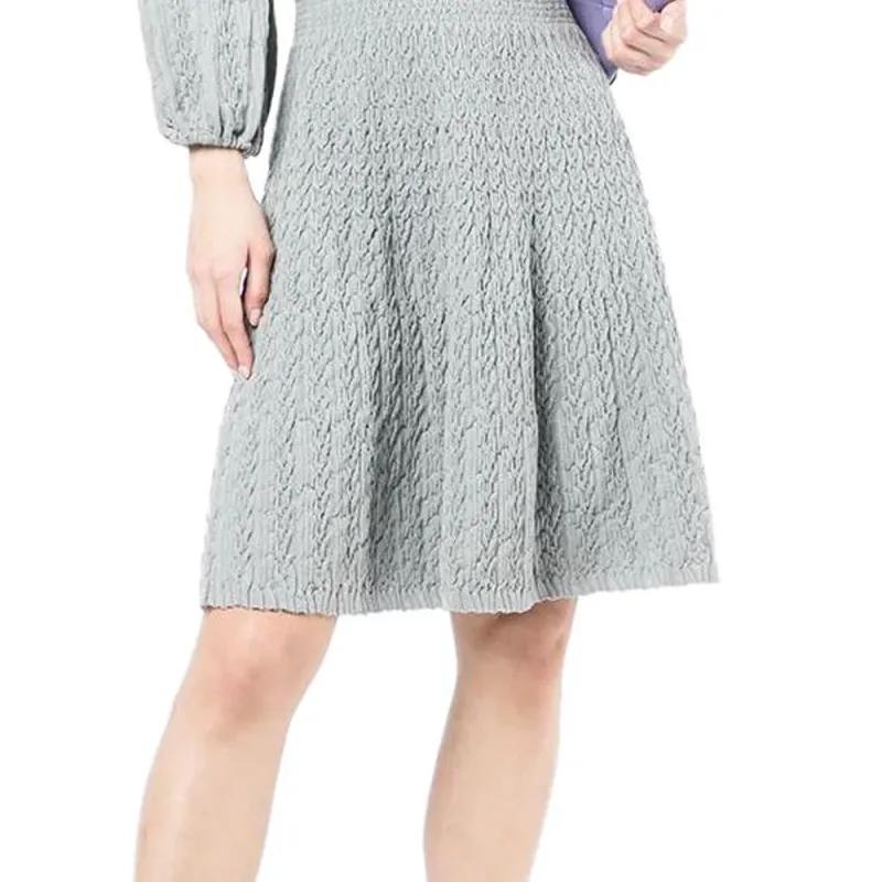 CHANEL Ruched Knitted Dress-1