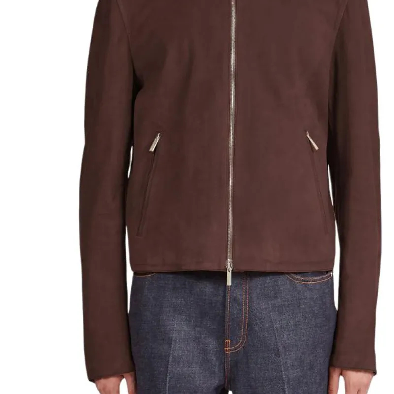 Ferragamo Nubuck Blouson Jacket-1