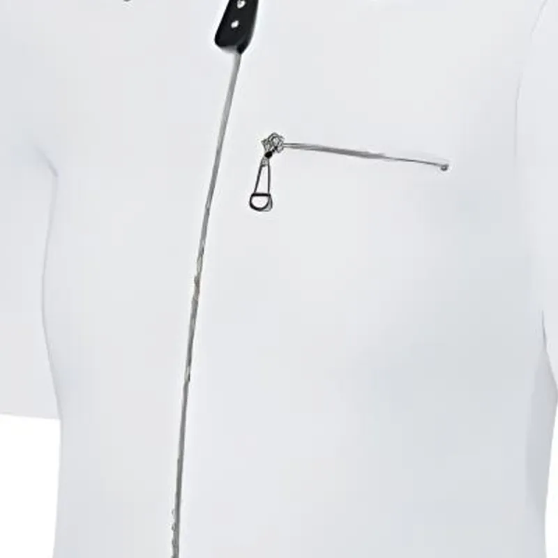 LOUIS VUITTON Broderie Collar Zip Up Knit Top-3