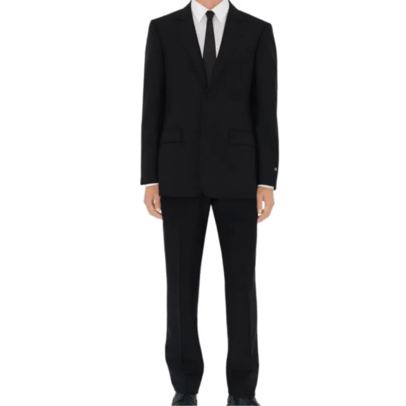Burberry FW24 Business Suit Coat Men's Black-1