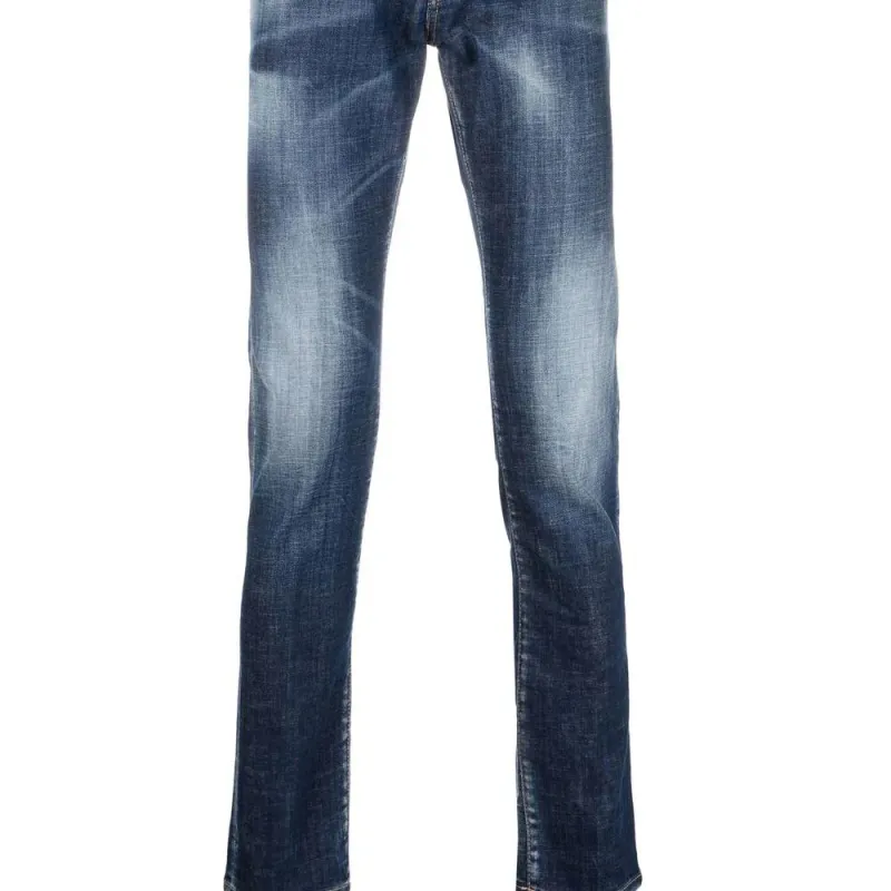 DSQUARED 2 Bleached Effect Distressed Skinny Jeans-6
