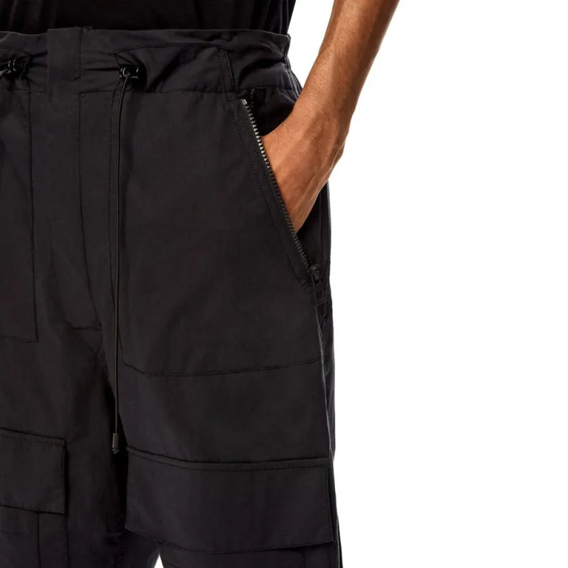 LOEWE Cargo Shorts Men Black-5