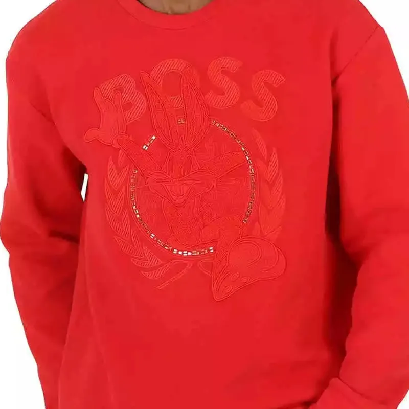 HUGO BOSS HUGO BOSS X LOONEY TUNES SS23 Sweatshirts Men Red-4