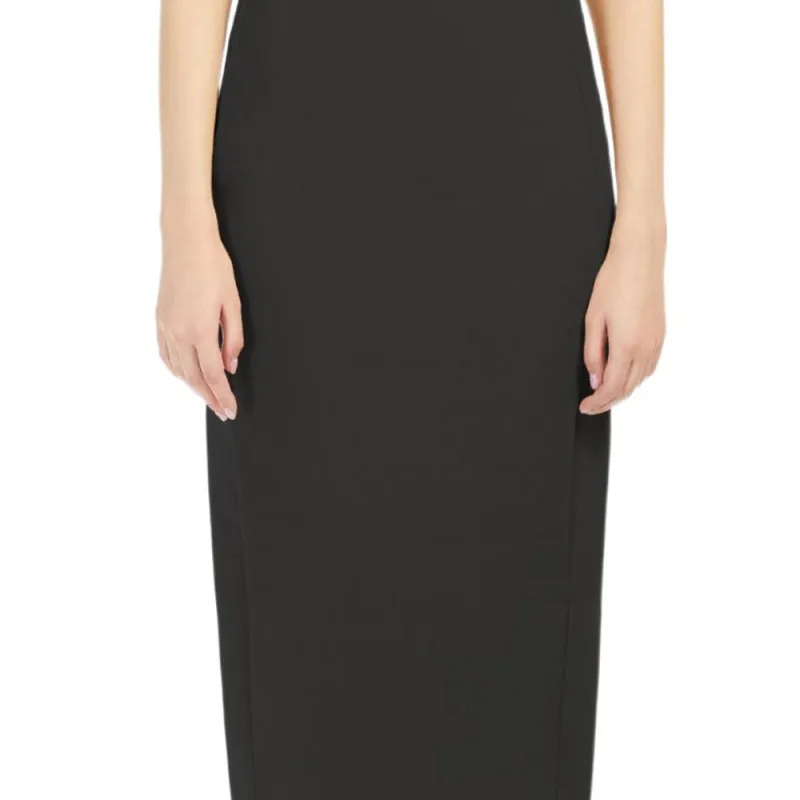MaxMara Knit Long Skirt Women's Black-4