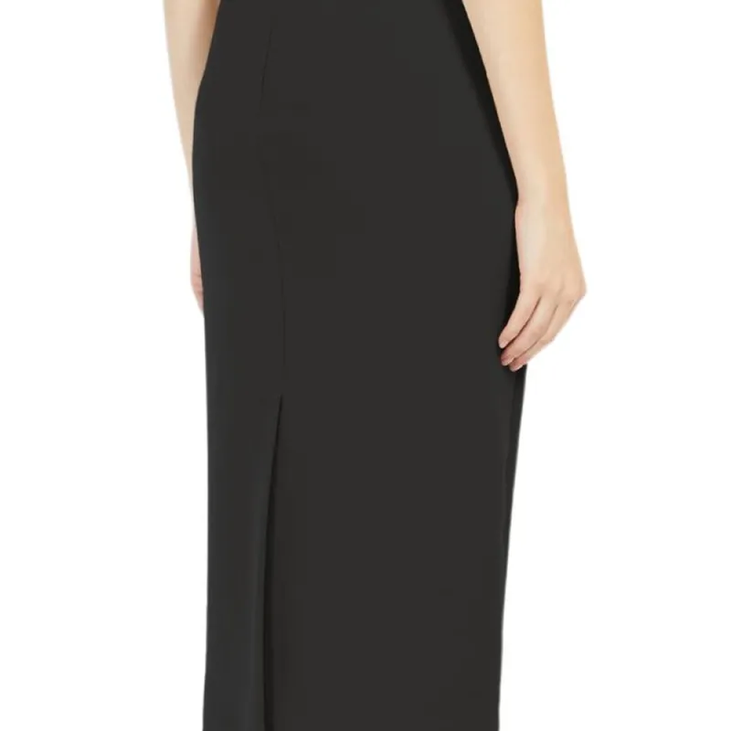 MaxMara Knit Long Skirt Women's Black-7