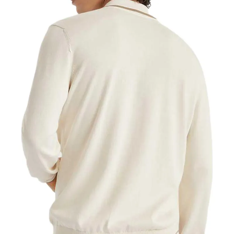 Brunello Cucinelli SS25 Shirt Men's Beige Yellow-2