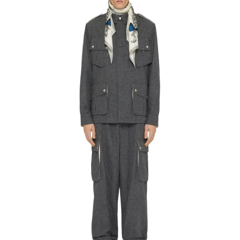 Givenchy FW24 Jackets & Coats Men's Gray-1