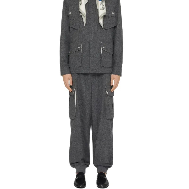 Givenchy Pocket Detailed Cargo Pants-1