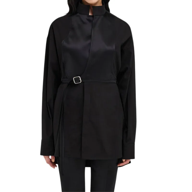 Ferragamo Bib detail Shirt-1