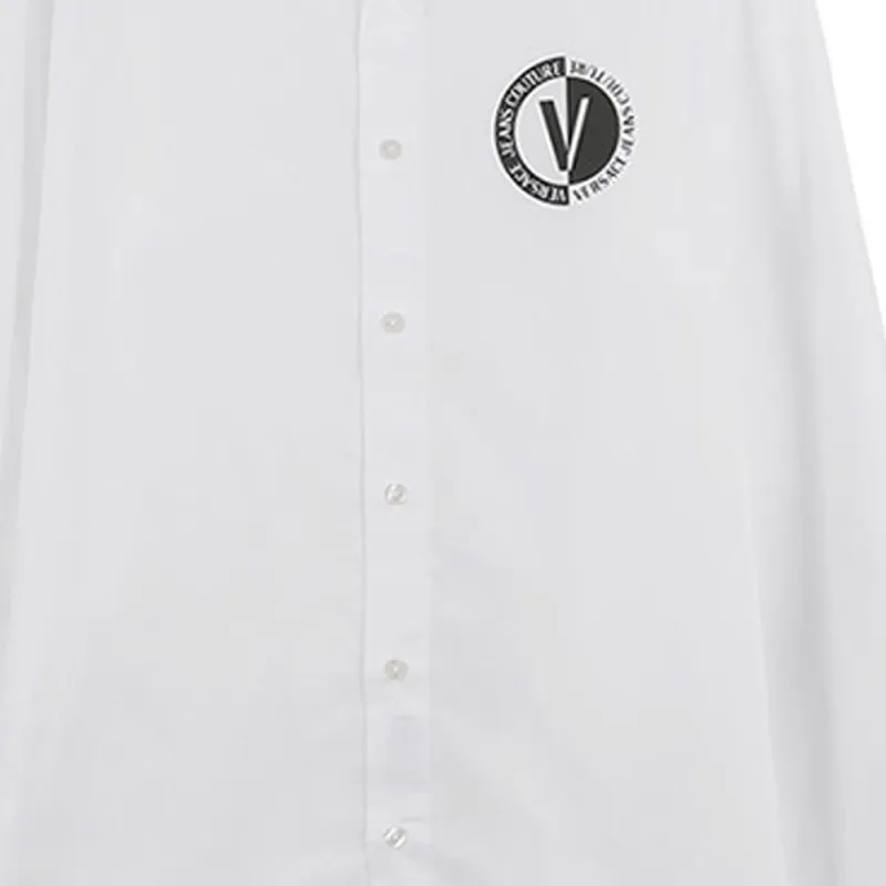 VERSACE JEANS COUTURE Shirts Men White-2