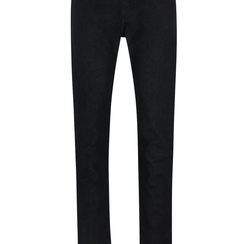 HUGO BOSS Water Repellent Tapered Fit Jeans Jeans Men's Dark Blue-5