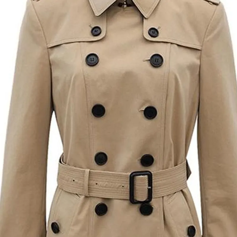 Burberry Trench Coat Women's Camel-6