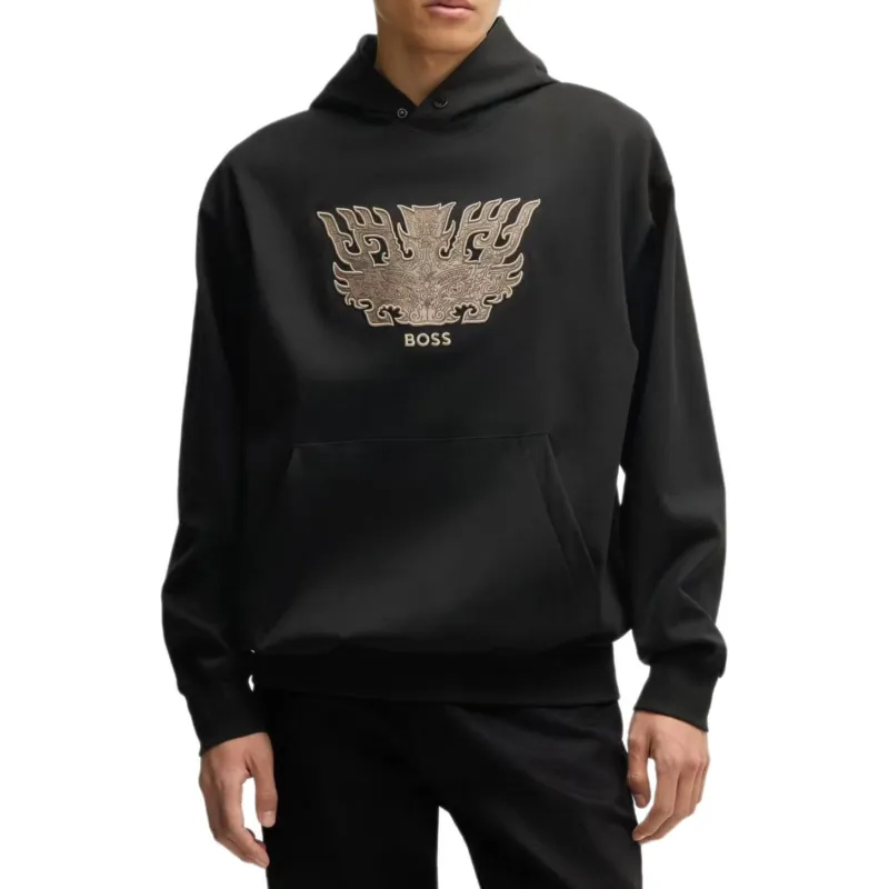 HUGO BOSS X Creation Of The Gods Taotie Hoodie-2