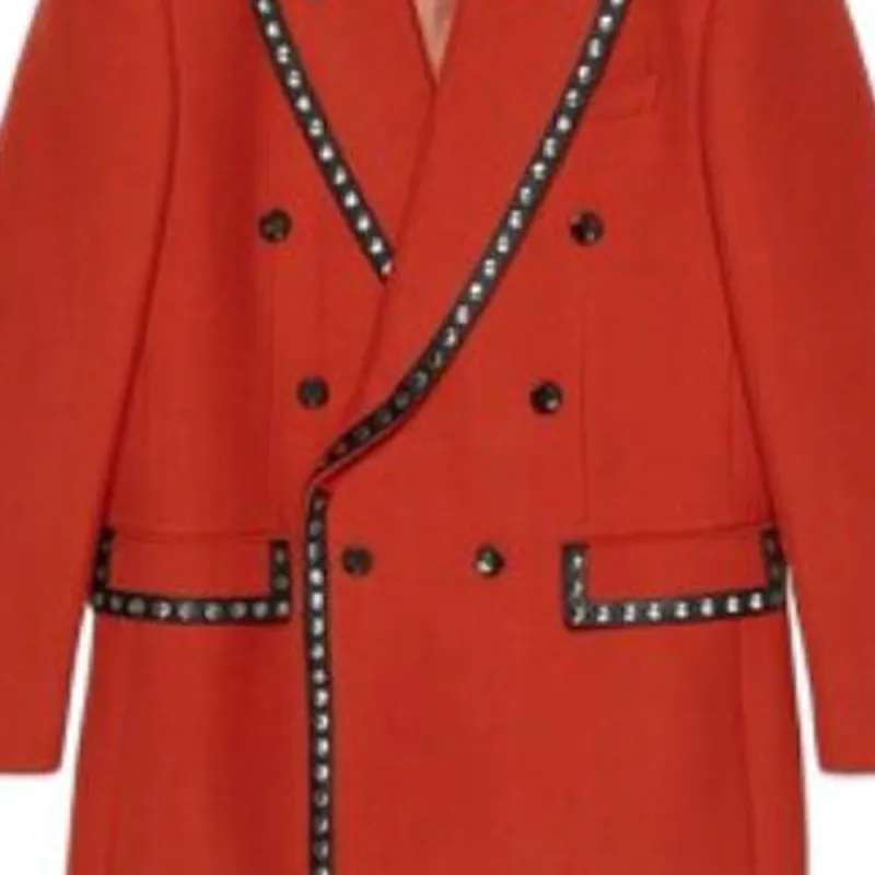 GUCCI Jackets Men Orange-5