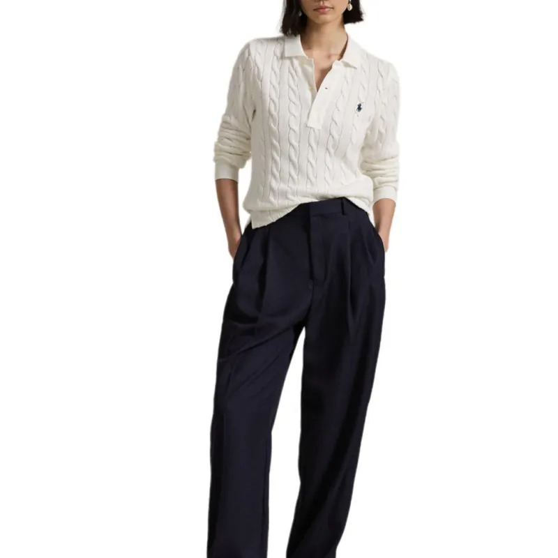 Polo Ralph Lauren Cable knit Polo Top-3