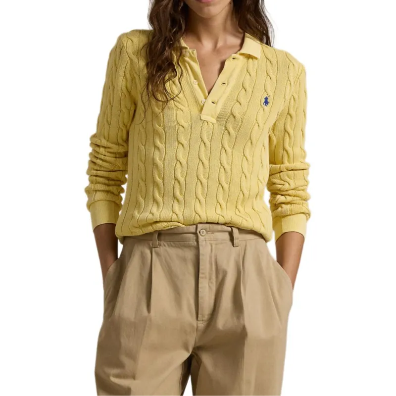 Polo Ralph Lauren Cable knit Polo Top-1