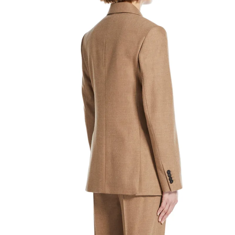 MaxMara Ettore Collection Business Suits Coats Women's Camel-1