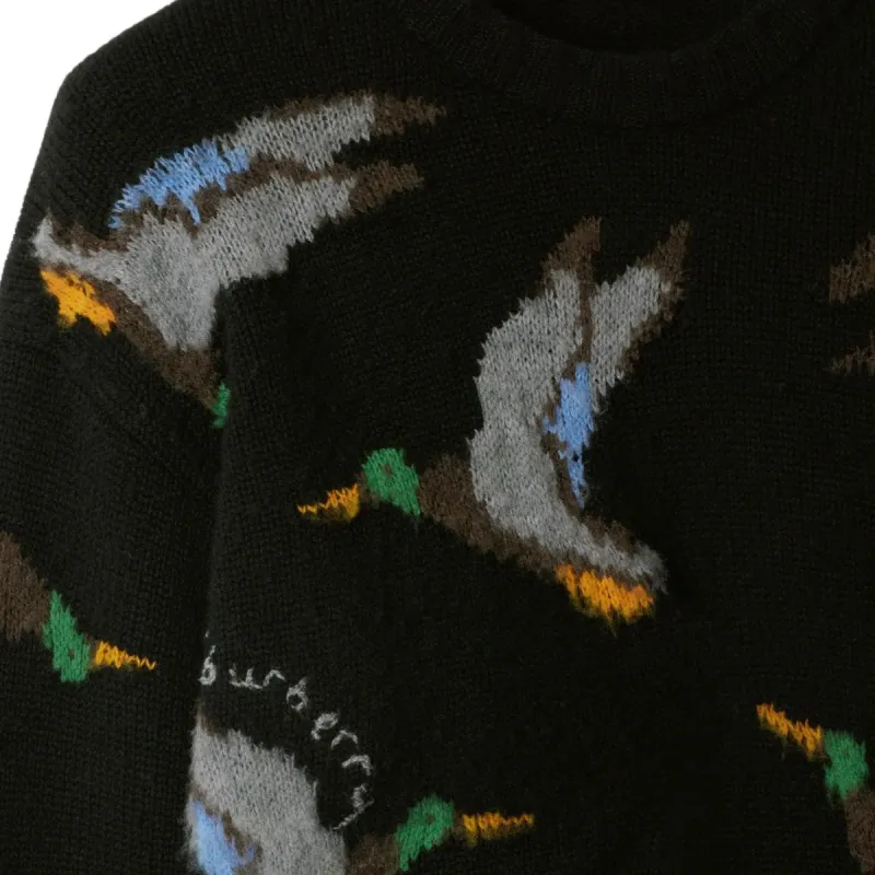 Burberry Duck Jacquard Crewneck Jumper-4