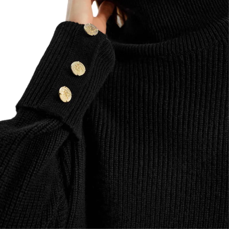 KARL LAGERFELD FW24 Sweater Women's Black-4