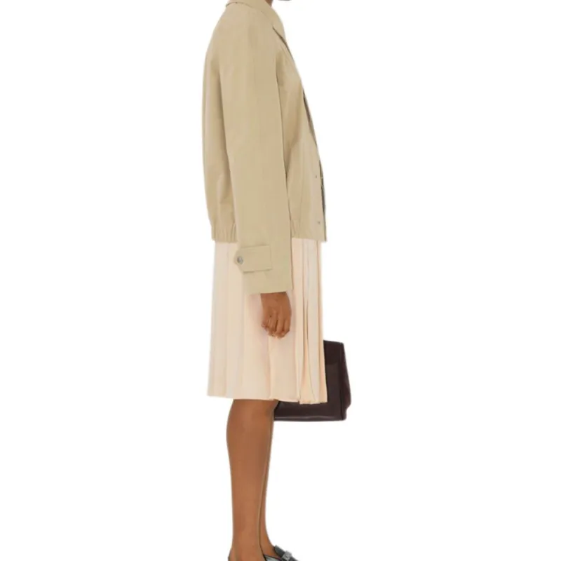 Burberry FW24 Casual Short Skirts Women's Beige-3