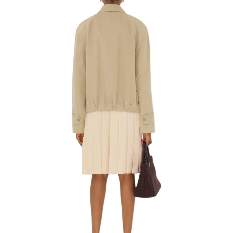 Burberry FW24 Casual Short Skirts Women's Beige-2