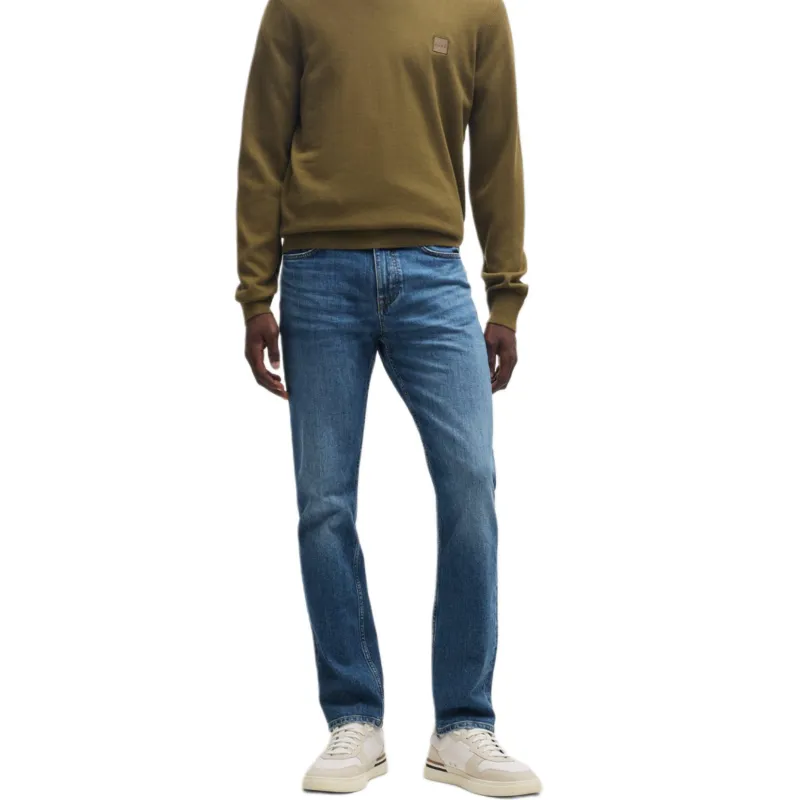 HUGO BOSS FW24 Jeans Men's Blue-2