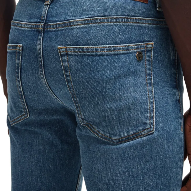 HUGO BOSS FW24 Jeans Men's Blue-4