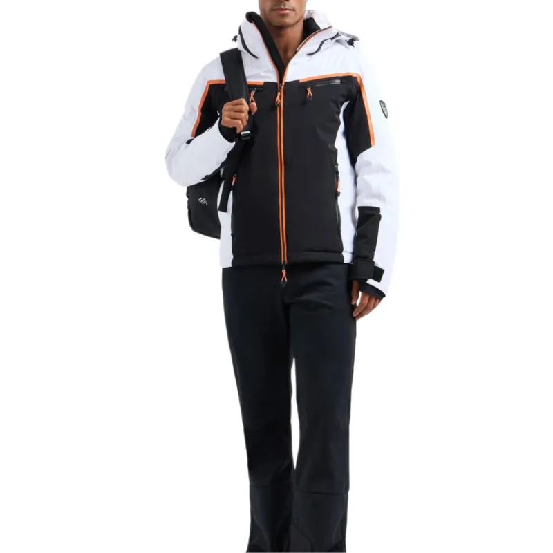 EMPORIO ARMANI EA7 FW24 Puffer Jacket Men's Black-1