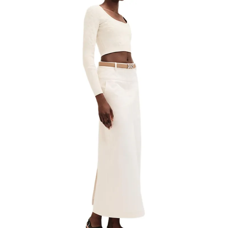 HERMES FW24 Knitwear Women's White-1