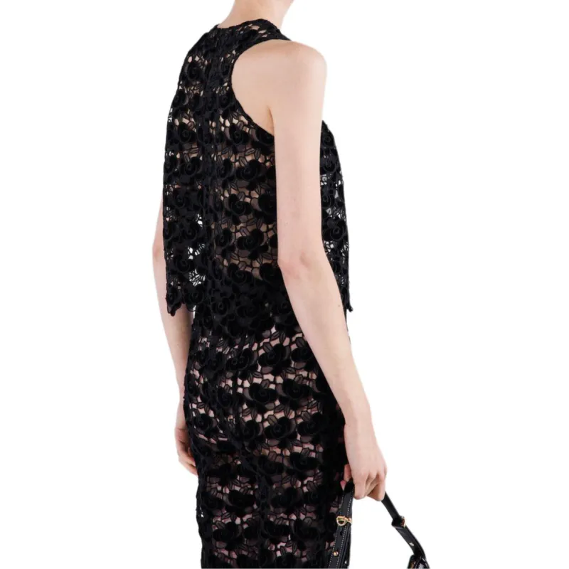 PRADA SS25 Tank Top Women's Black-2