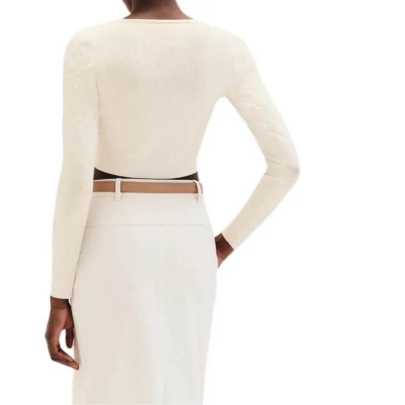 HERMES FW24 Knitwear Women's White-0