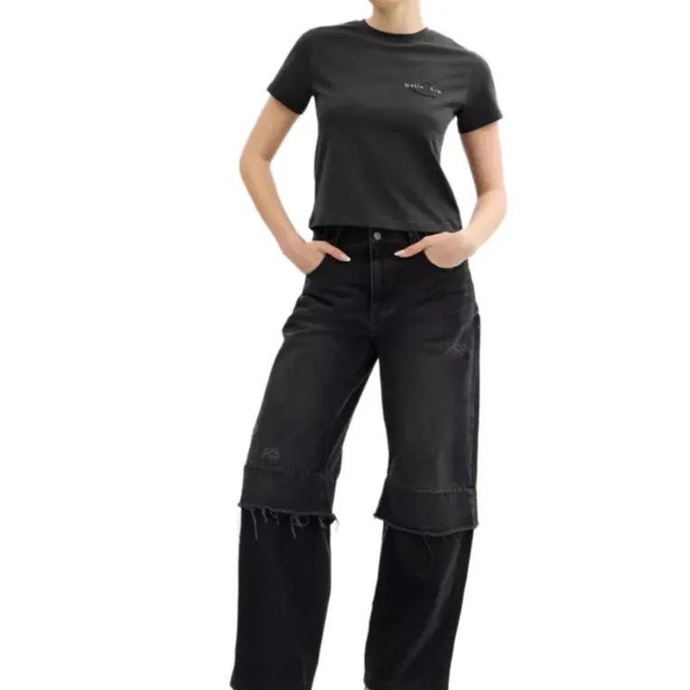 COACH FW24 Regular T Shirt Women's Charcoal-1