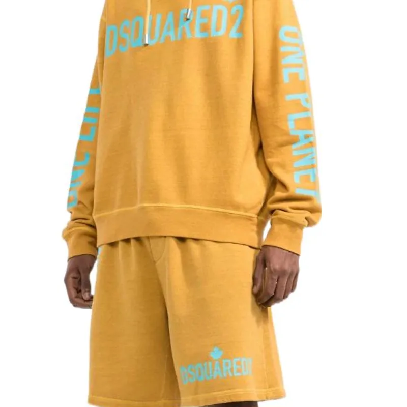 DSQUARED 2 Logo Printed Bermuda Shorts-2