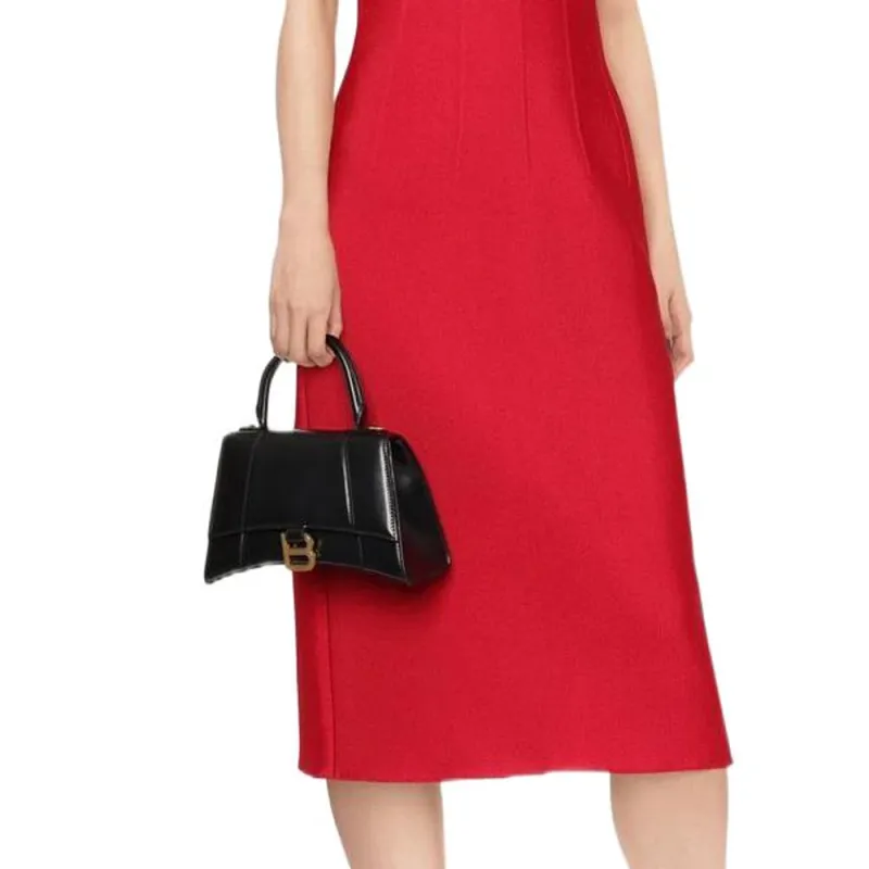 Alexander McQueen Sleeveless Dresses Women's Red-2