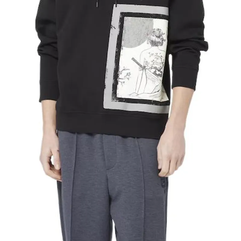 EMPORIO ARMANI Graphic print Hoodie-5
