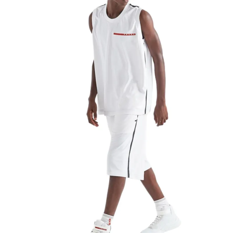 PRADA FW24 Tank Tops Men's White-1