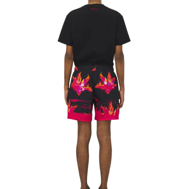 Alexander McQueen Gaphic Printed Swim Shorts-2